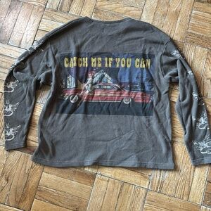 Boys Lie “Catch Me Of You Can” Thermal Long Sleeve Top